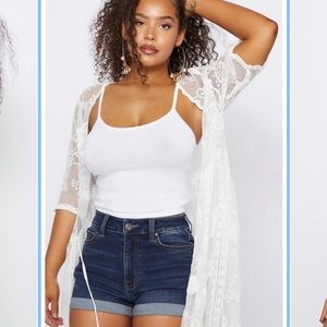 Size 6 Boyfriend Cut Jean shorts - Charlotte Russe